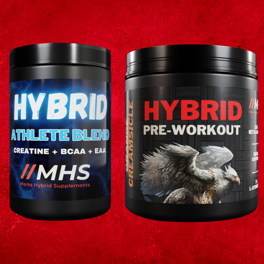 GRIFFIN'S BLOOD PRE-WORKOUT AND HYBRID ATHLETE BLEND